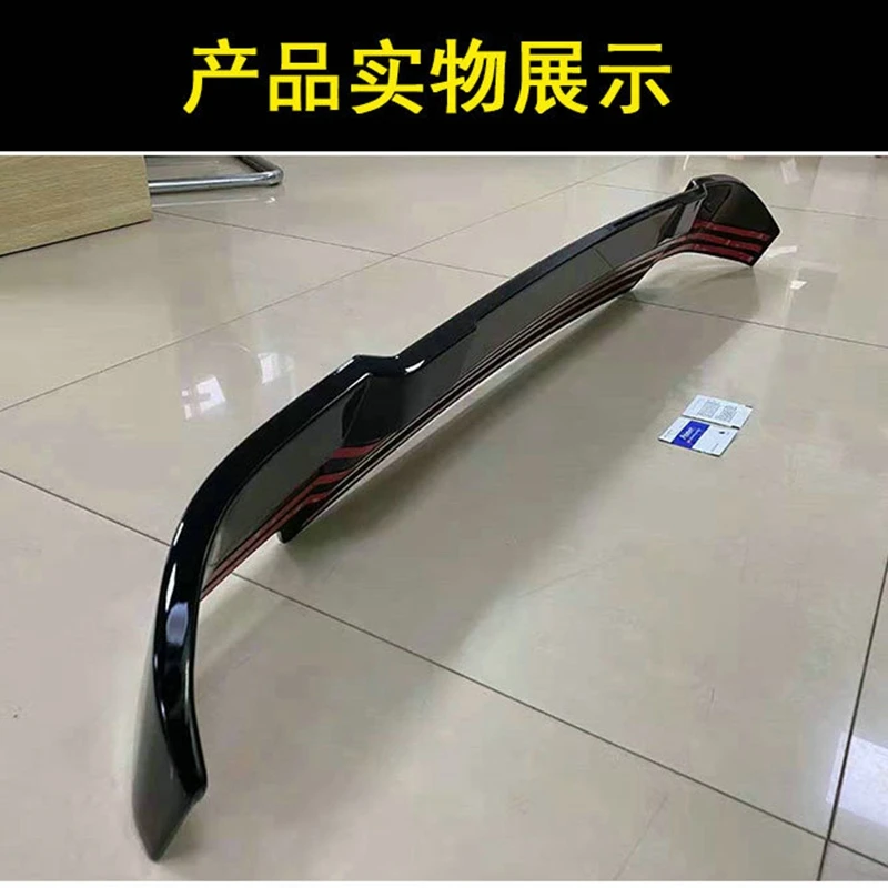 ABS Black Rear Spoiler Wing Flap for Land Rover Defender 2020 2021 Rear Trunk Spoiler Wing Durable
