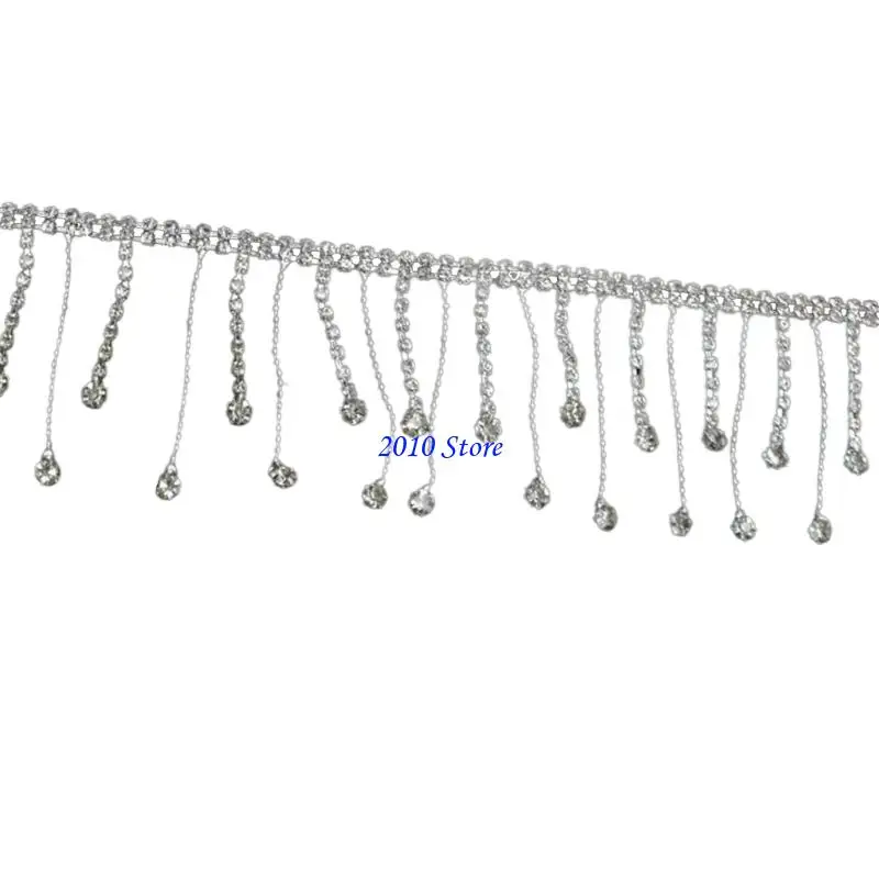 

F3MF Artificial Pearls Chain Decorative Chain For Clothing And Bag Shoe Decoration