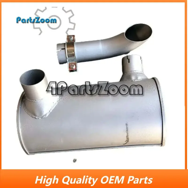 6732-11-5570 MUFFLER FITS FOR KOMATSU EXCAVATOR PC130-6 PC120-6 ENGINE 4D102