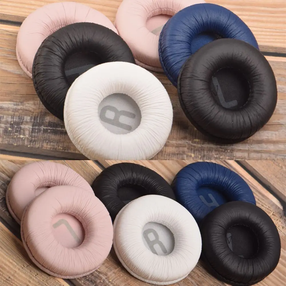 1 مجموعة 70 مللي متر استبدال وسادات الأذن ل JBL 510BT لينة الجلود رغوة بطانة للأذن وسائد الأذن ل JBL Tune 600 T450 T450BT T500BT JR300BT