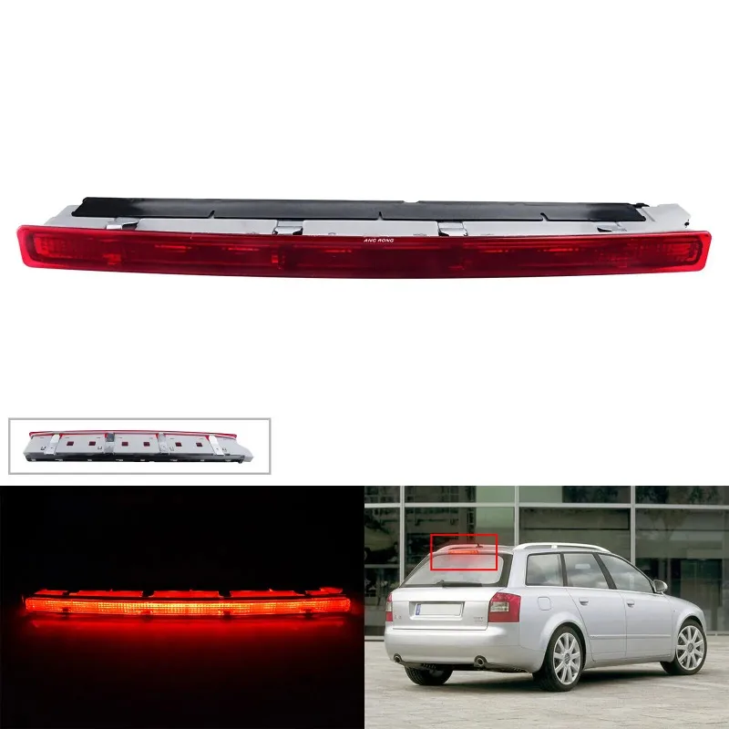 

Rear High Level LED Third 3rd Brake Light Lamp Red For Audi A4 B6 8E Avant 2001 2002 2003 2004 Brand New