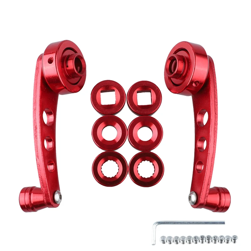 عالمي سبائك الألومنيوم سيارة دليل رفع النافذة ، مقبض كرنك ، رافع اللفاف ، الناهض ، استبدال الملحقات #6