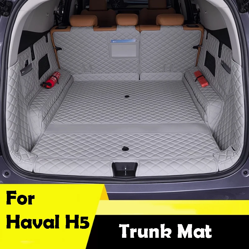 

For Haval H5 2025 Trunk Mat Trunk Liner Fully Enclosed Interior Modification Supplies Automotive Parts Trunk Cushion
