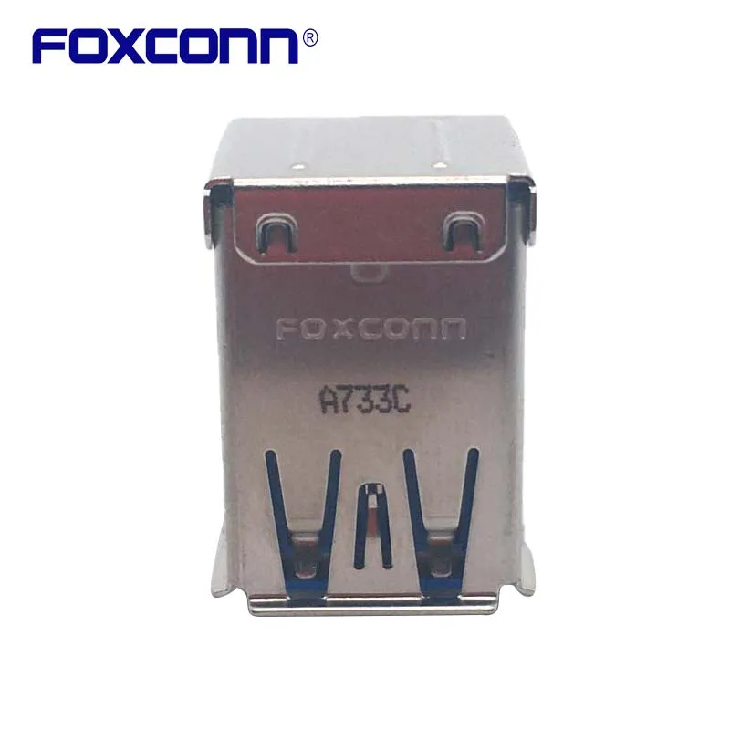 Foxconn UEA1112C-8HK1-4H Doppel Deck Bördeln USB 3,0 Es der schrapnell Stecker