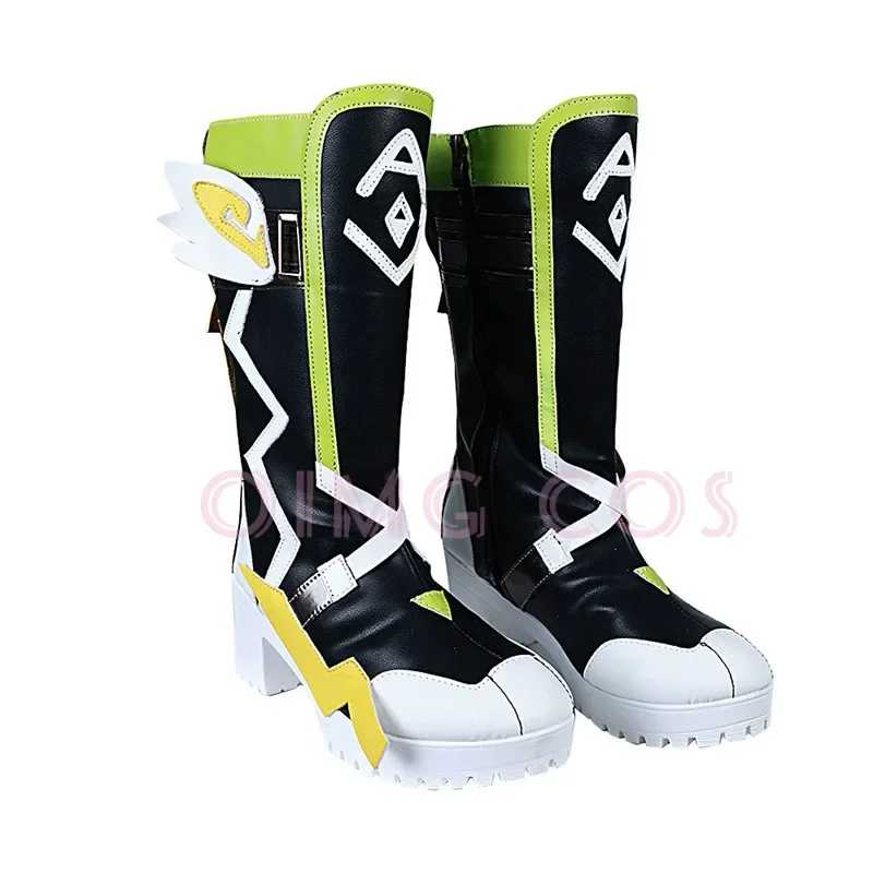 Genshin Impact Kachina Cosplay Anime Scarpe Stile cinese Halloween per uomo Gioco