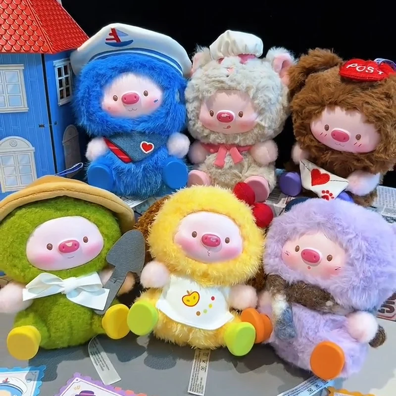 

GEEGEEPIG Day Dreamer Series Blind Box Cute GEEGEEPIG Vinyl Plush Blind Doll Anime Figure Mystery Box Bag Pendent Keychain Gifts