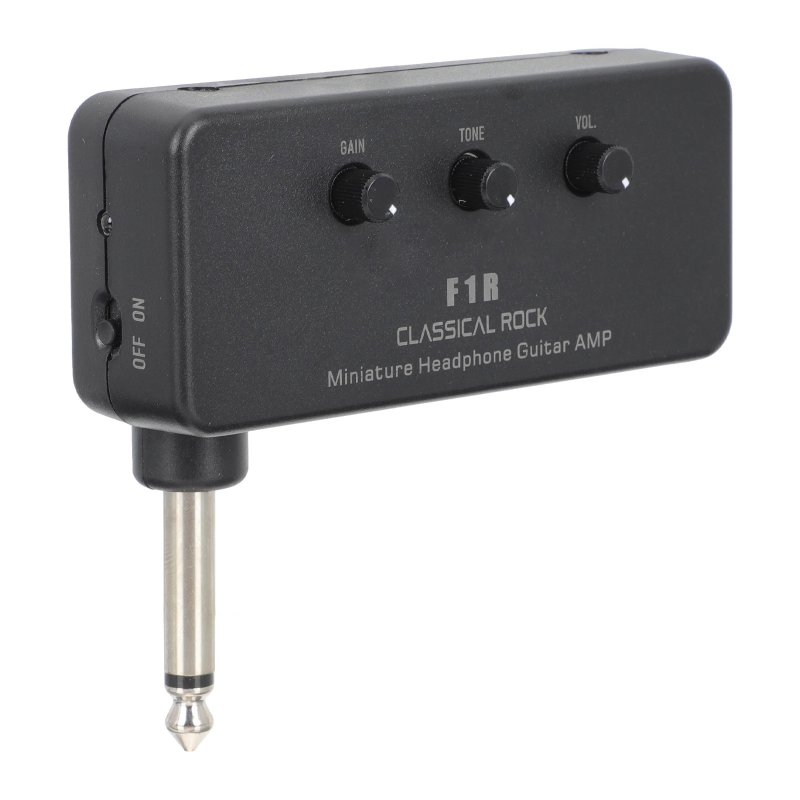 

Portable ABS Mini Electric Guitar Speaker Durable Bass Amplifier Headphone Output Mp3 Compatible Outdoor