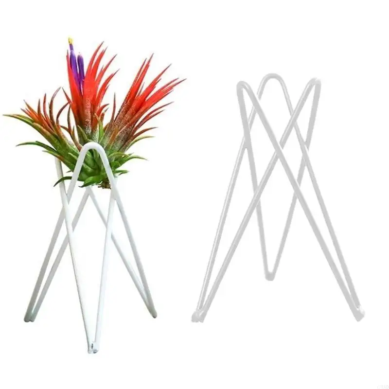 Suporte planta ar estilo nórdico, suporte metal para vaso flores, ferro geométrico, suporte para exibição arte,
