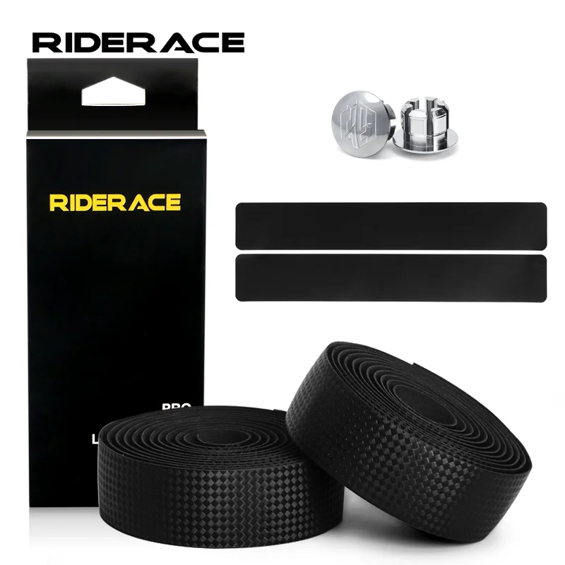 Road Bicycle Handlebar Tape Comfortable Soft PU+EVA Material Bike Handlebar Tape Non-Slip Shock Absorbing Belt Racing Wrap Tape