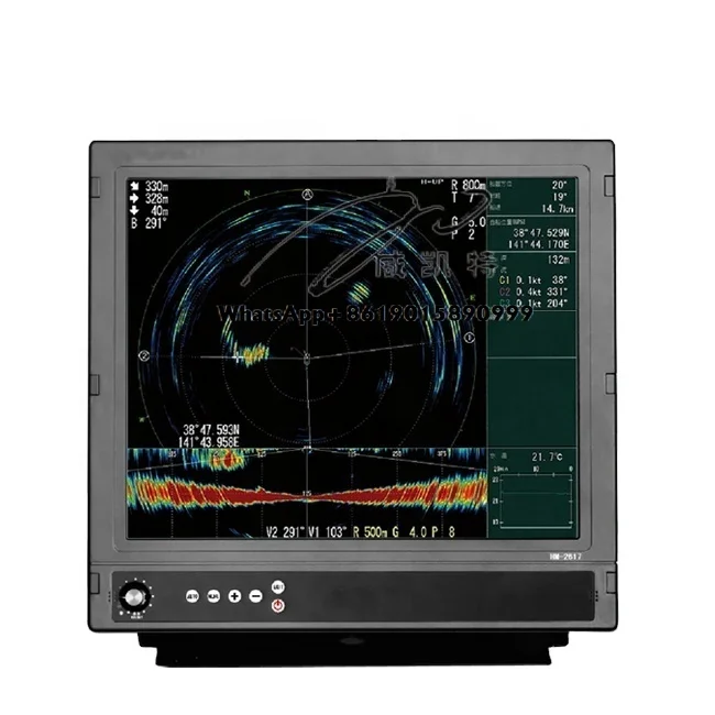 

HM-2617 17'' /HM-2619 19"/HM-2624 24inch Marine Color LCD Monitor for Marine Ecectronics Accessories/marine Radar/Echo Eounder