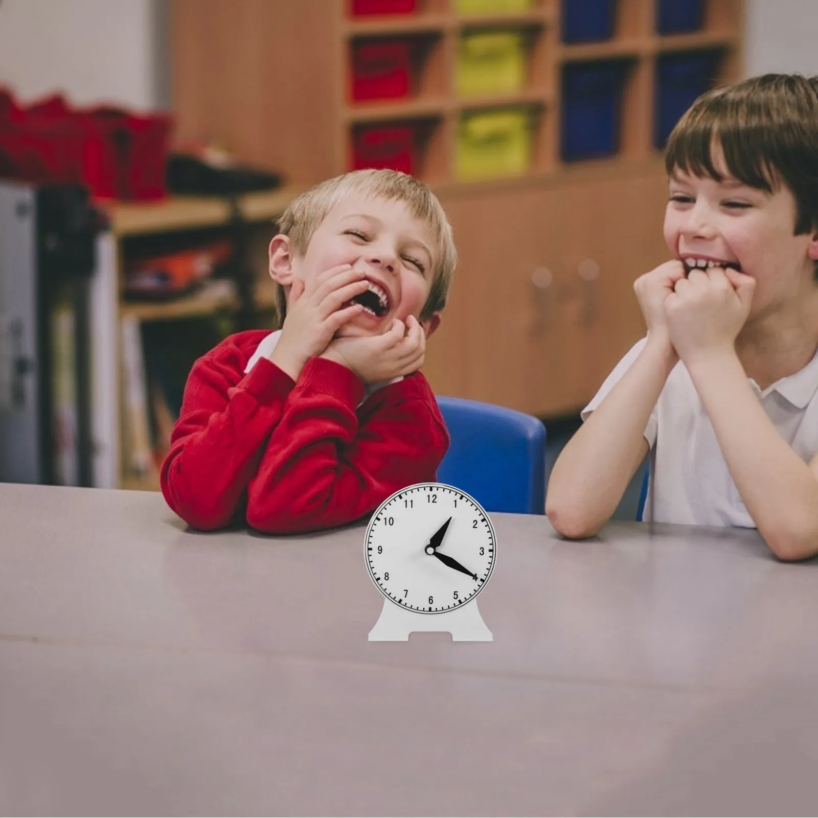 

1Pcs 2-Hand Clock Learning Educational Aid Time Teaching Prop Early Learning Time Tool Enhance Coordination Skills for Kids
