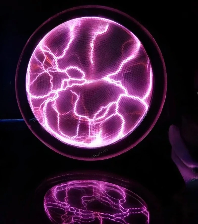 TuyaFlash القرص 6 بوصة الأزرق ثلاثي الألوان البرق القرص أحمر أخضر وردي القرص السحري اللمس الحالي مصباح Pl Asma PlateAlexa Google Assist