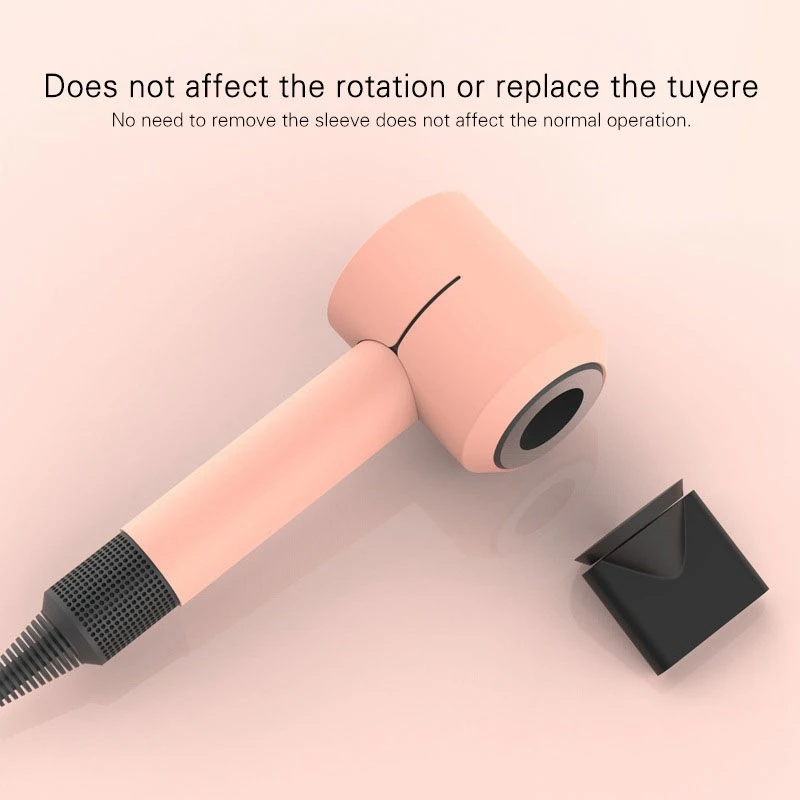 Funda protectora de silicona suave para secador de pelo Dyson supersónico, 360 de protección completa, funda de carga para Dyson