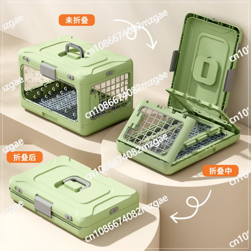 

Портативная складная переноска для животных: дышащая, для путешествий, для автомобиля, для кошек и собак