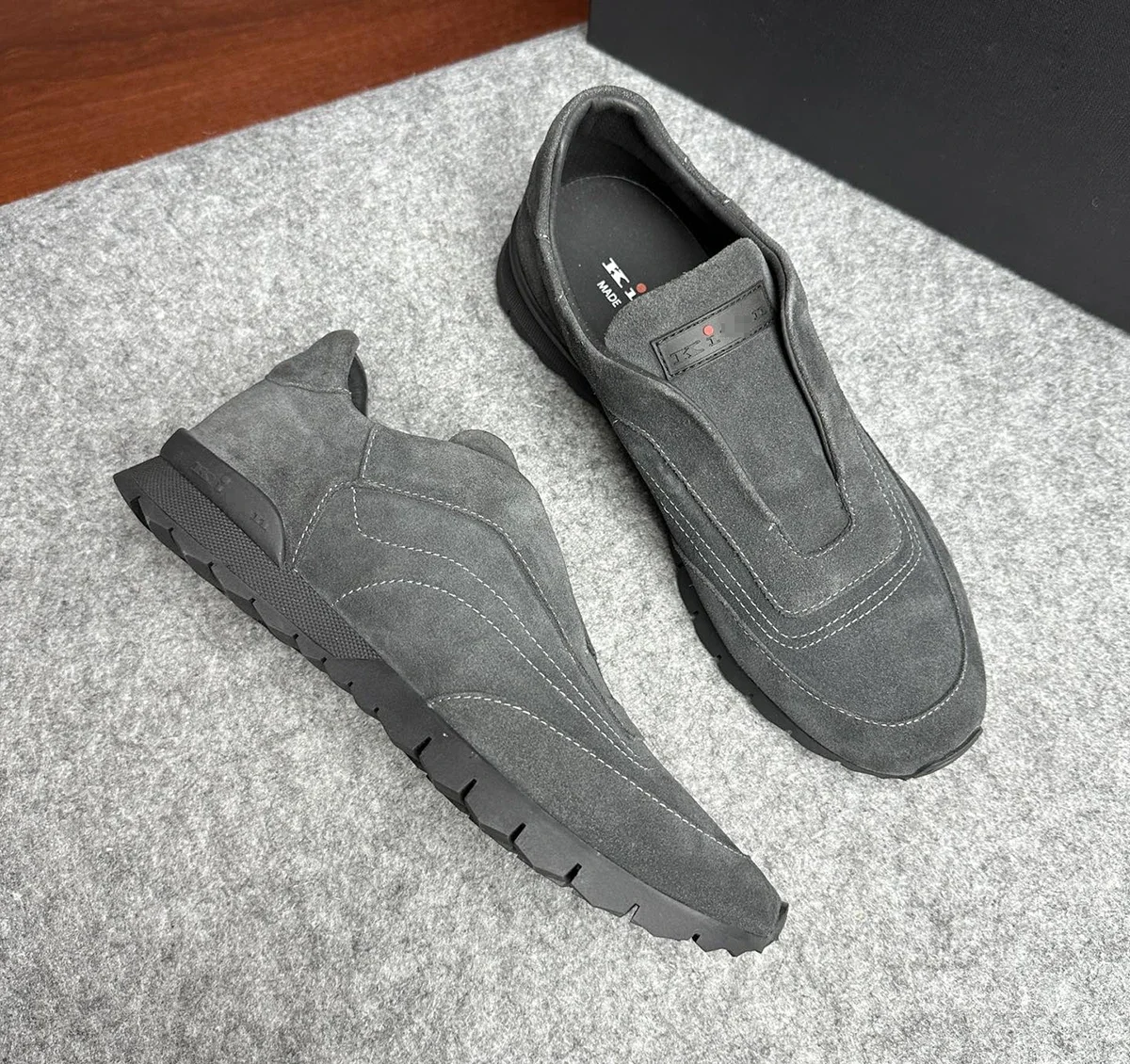 BILLIONAIRE BLKA CPTG Shoes Cowhide Suede 2025 new outdoors fashion quality Breathable motion Men‘s European big size 39-46