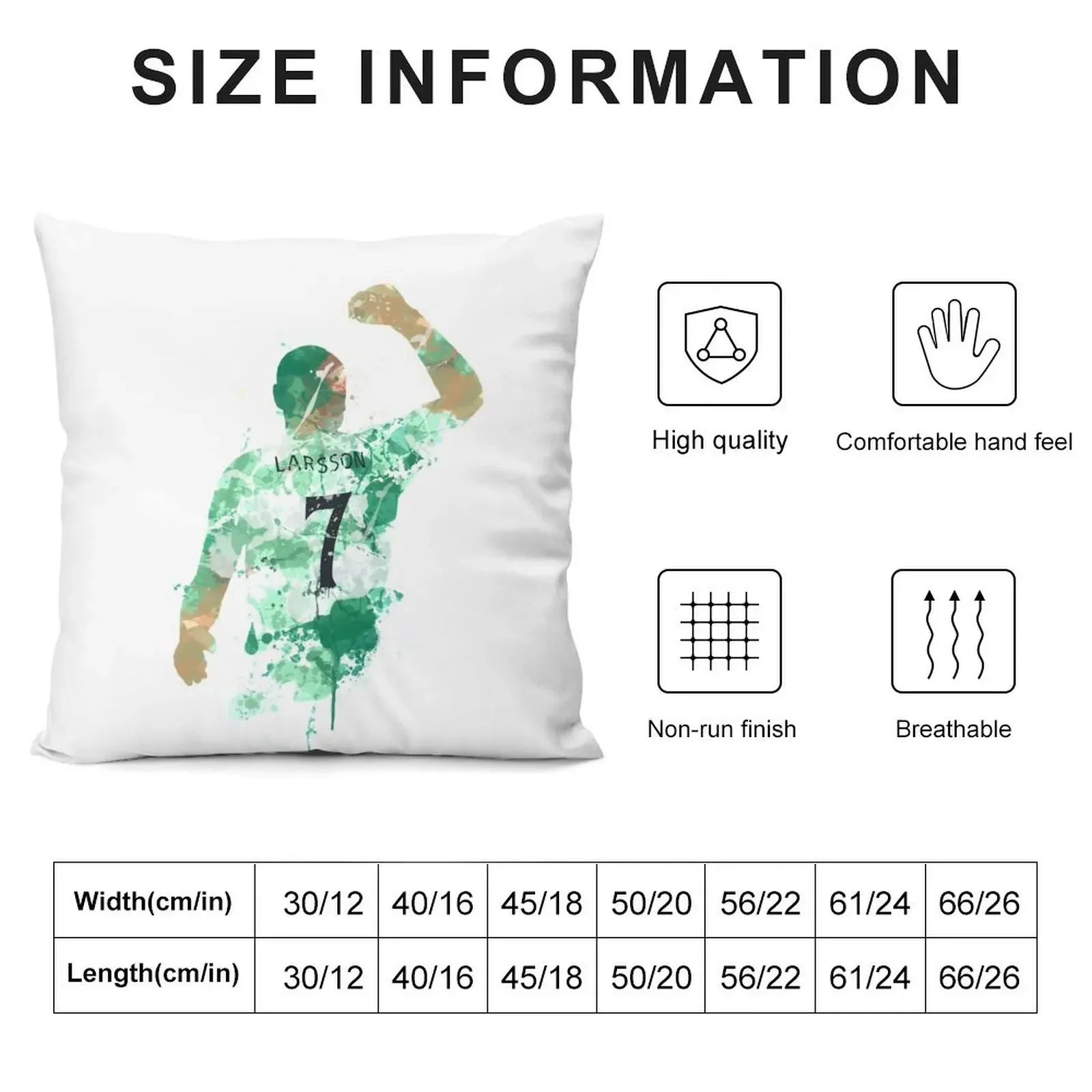 Henrik Larsson Celtic Legend Art Throw Pillow Sofa Cover Pillow Case Christmas pillow