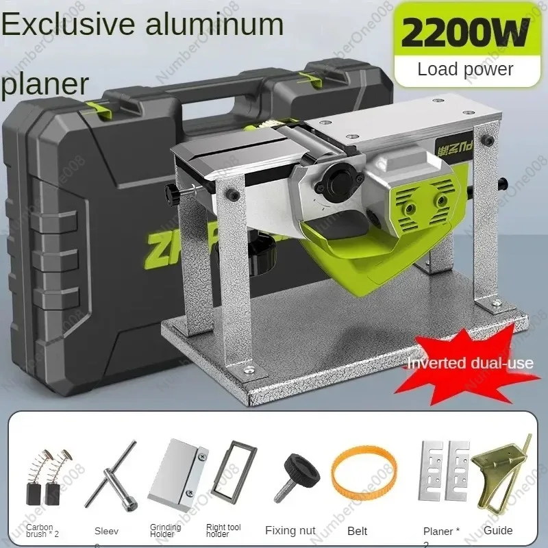 220V Multi-functional Electric Planer with Handheld Design for Woodworking Electric Planer for Small Scale Woodworking