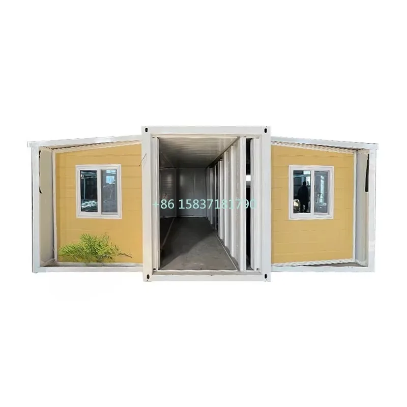 Prefab Container House Fold Out Portable Container Home Cheap Folding House Expandable Container House 20 30 40ft Customized