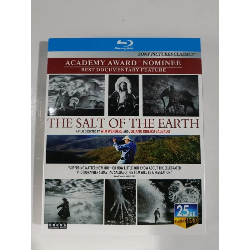 Blu-ray Disc Salt of the Earth Oscar Nominated Documentary Shot Live Brand New and Unopened