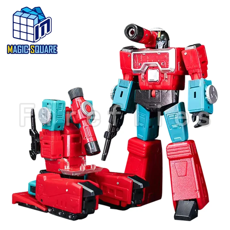 

10cm Magic Square MS-TOYS Transformation Robot Action Figure MS-B33 Deadly Anime Model Toy For Gift Free Shipping