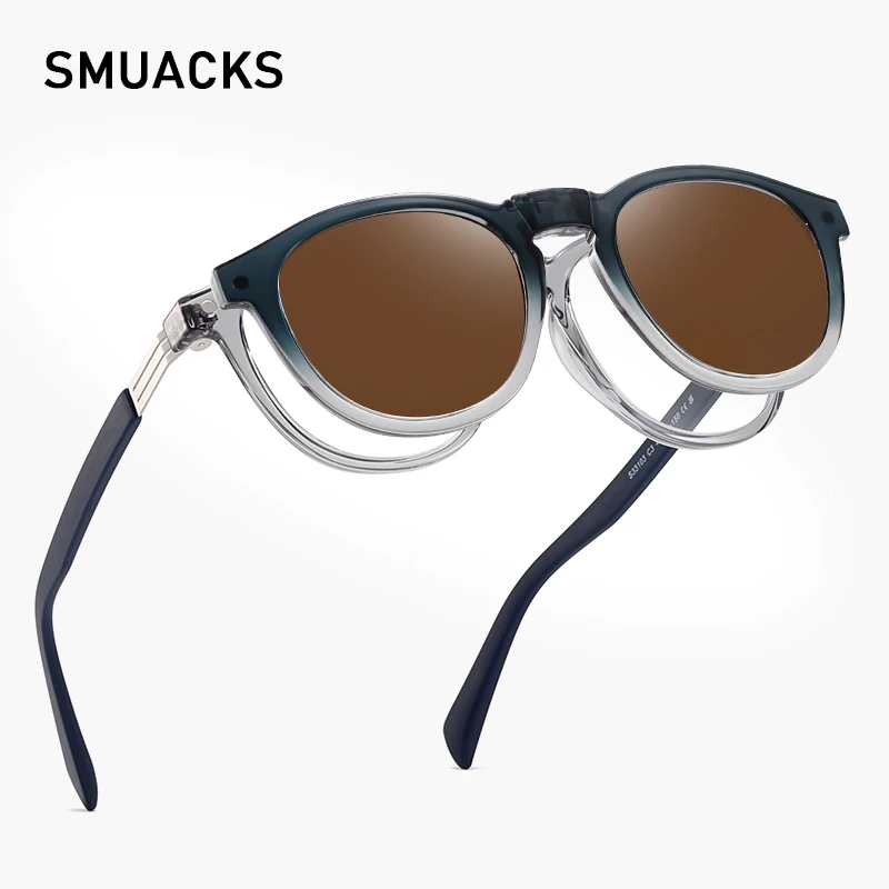 

Sun Glasses Man Clip On Polarized Sunglasses Women Fashion Folding Glasses Luxury Brand Vintage Myopia Optical Eyelasses Frame