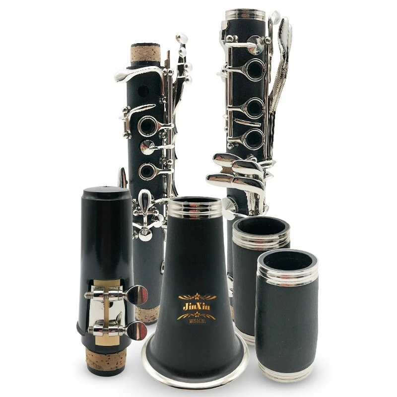 Hooqu Performance Grade Treble B Flat Clarinet Grade Clarinet Double Two B Flat Clarinet Instrument