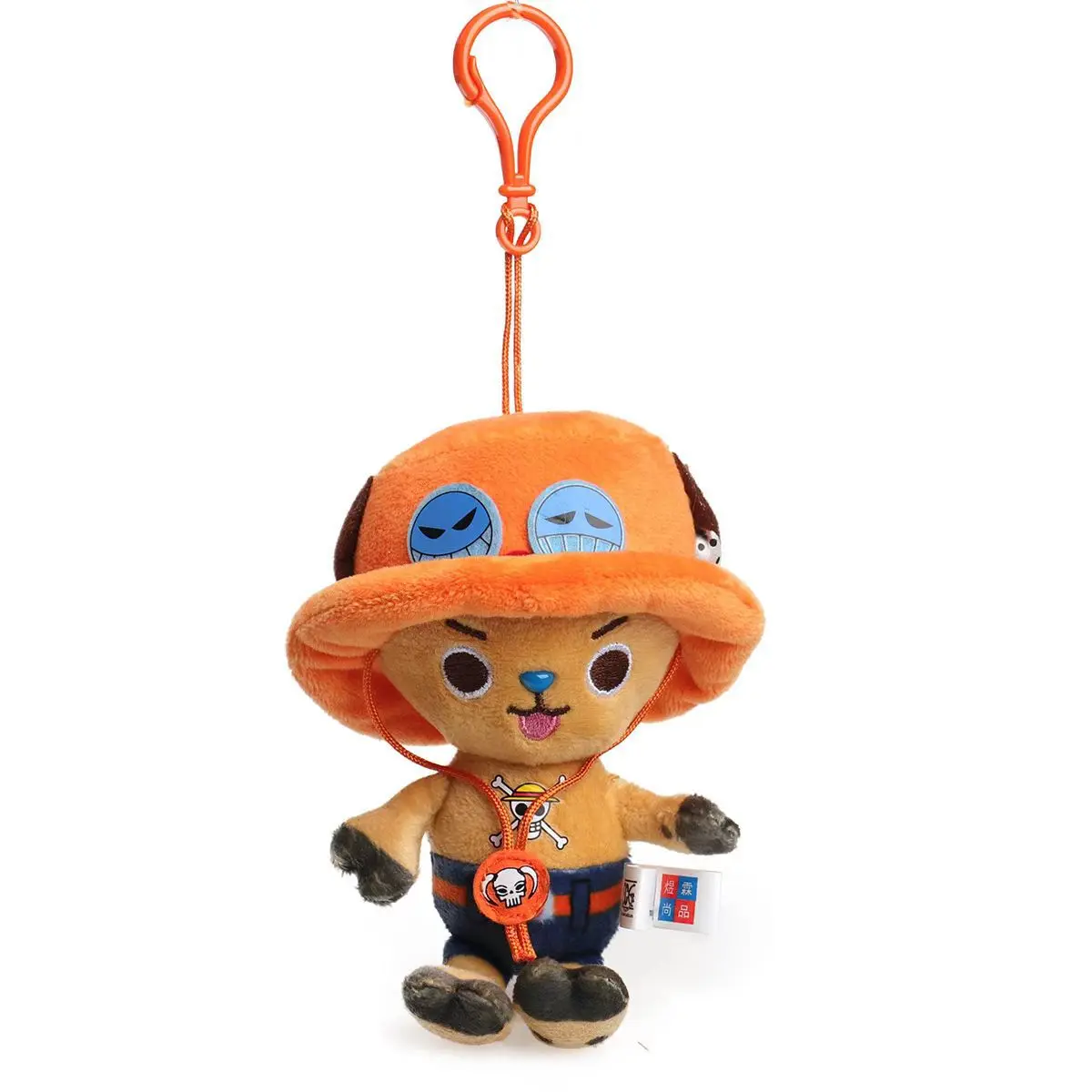 Gorące anime 25cm One Piece oryginalne pluszowe zabawki breloczki miękkie pluszaki kreskówkowe zawieszki do plecaka dekoracja zabawka prezent urodzinowy