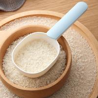 Rice Measuring Scoop Multifunctional Cat Dog Pet Food Feeding Spoon With Sealing Clip Household Plastic Kitchen Measuring Spoon
