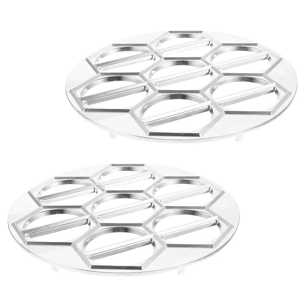 2 قطعة قالب الزلابية المعدنية صانع ثقوب متعددة سهلة التنظيف كفاءة أداة المطبخ قوالب قابلة لإعادة الاستخدام قوالب زلابية #6