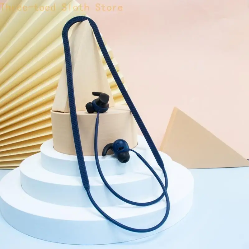 Silikon-Funkkopfhörer-Anti-Verlust-Umhängeband für Fit E74A – Detail 10