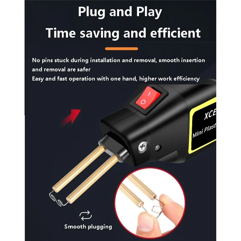 

Plastics Welders Hot Staplers Machine Staple PVC Repairing Machine Car Bumper Repairing Stapler Welding Tool