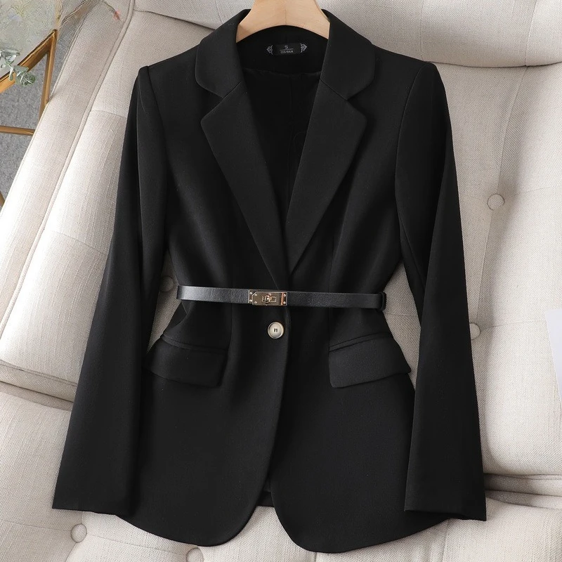 2025年秋新作 スーツカラー ジャケット レディース プロフェッショナル カジュアル ファッション 多用途 シンプル 上品 小さいスーツ 女性用