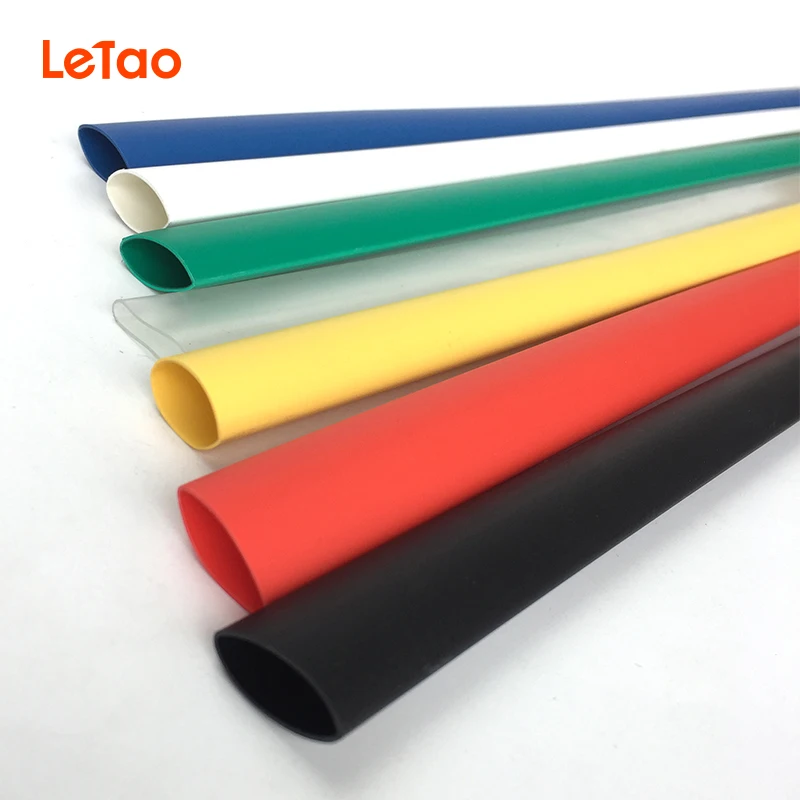 1M 1.6/2.4/3.2/4.8/6.4/7.9/9.5mm Dual Wall Heat Shrink Tube thick Glue 3:1 ratio Shrinkable Tubing Adhesive Lined Wrap Wire kit