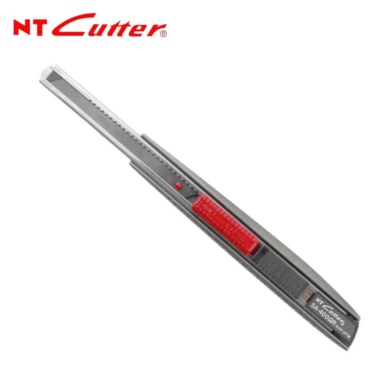

Универсальный нож NT Cutter SA-400GRP, удлиненный резак 9 мм, быстровозвратные ножи для рукоделия для глубокой резки, инструменты для рукоделия