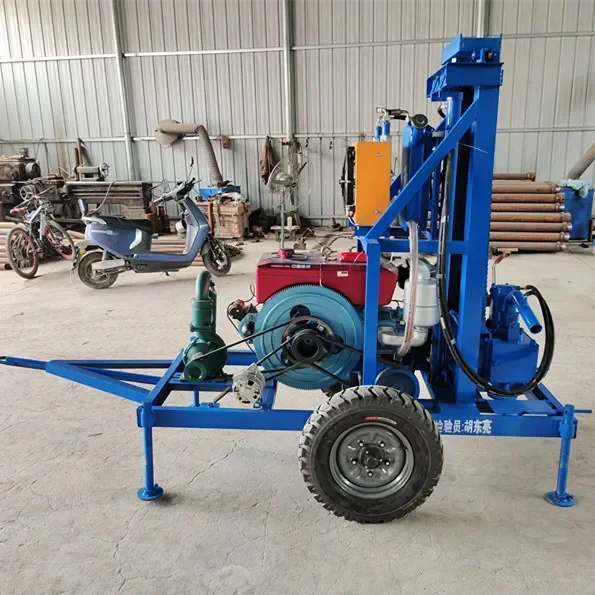 Best Quality Tractor Mounted Water Well Drilling Rig Hand Equipment Machine Price