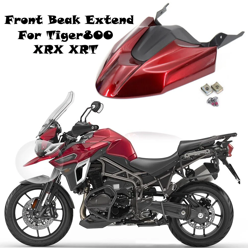 

2016 - 2019 Tiger 800 Accessories For Tiger 800 XCA XCX LOW XC Beak Nose Cone Extension Front Fender Fairing Tiger800 XRT XRX