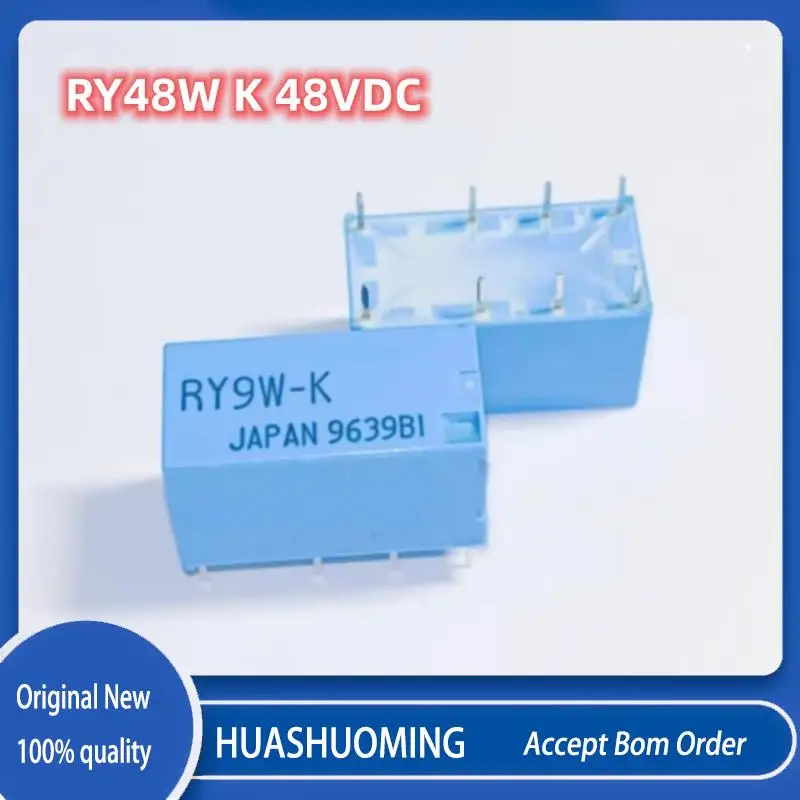 5PCS/Lot  New  RY9W-K RY-9W-K 9VDC RY48W-K RY-48W-K 48VDC 8PINS 1A