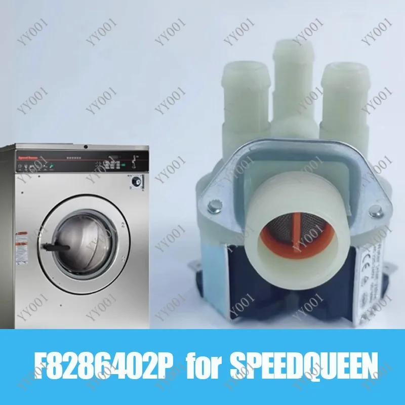 90 Degree 1 In 3 Out Water Inlet Valve Commercial Washer Detergent Feed Solenoid Valve Replacement Part