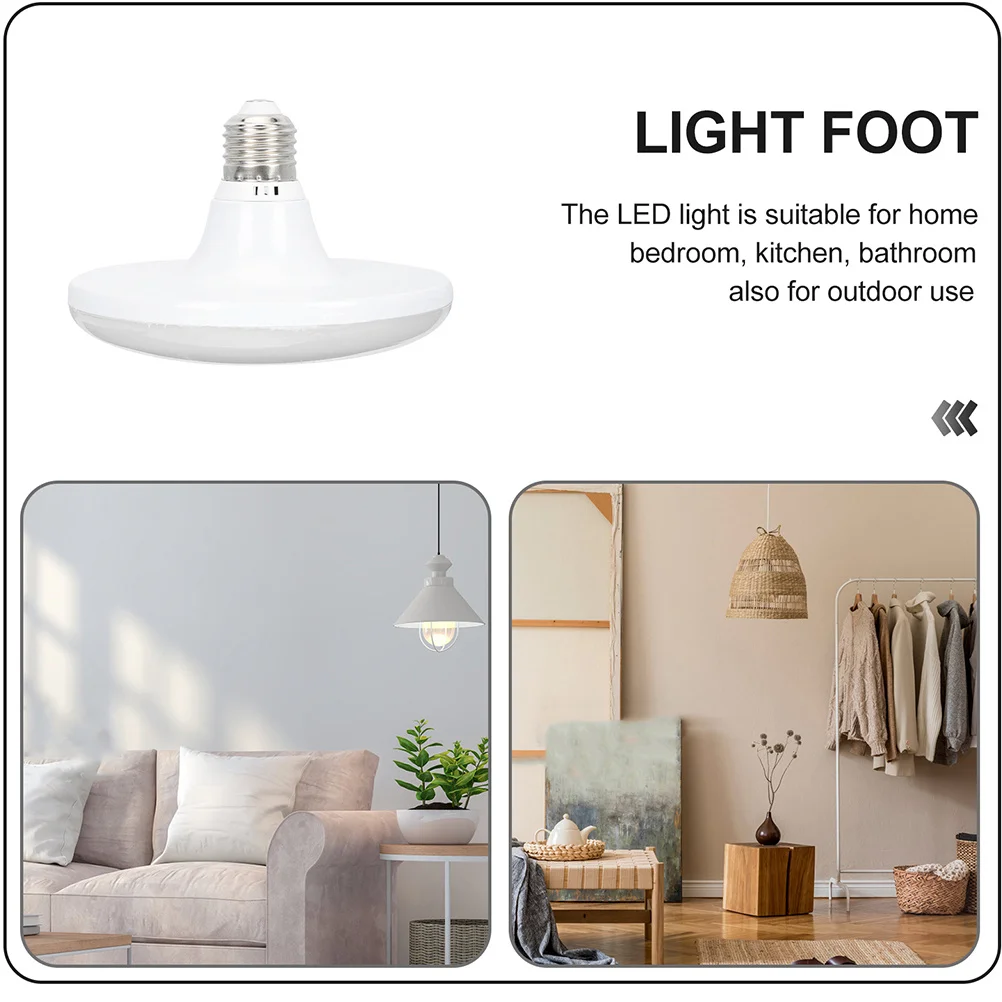 E27 LED لمبة الصحن الطائر عالية الطاقة إضاءة مساحة كبيرة لا عيون مبهرة مناسبة السوق الليلي المطبخ التعدين الصناعي #3