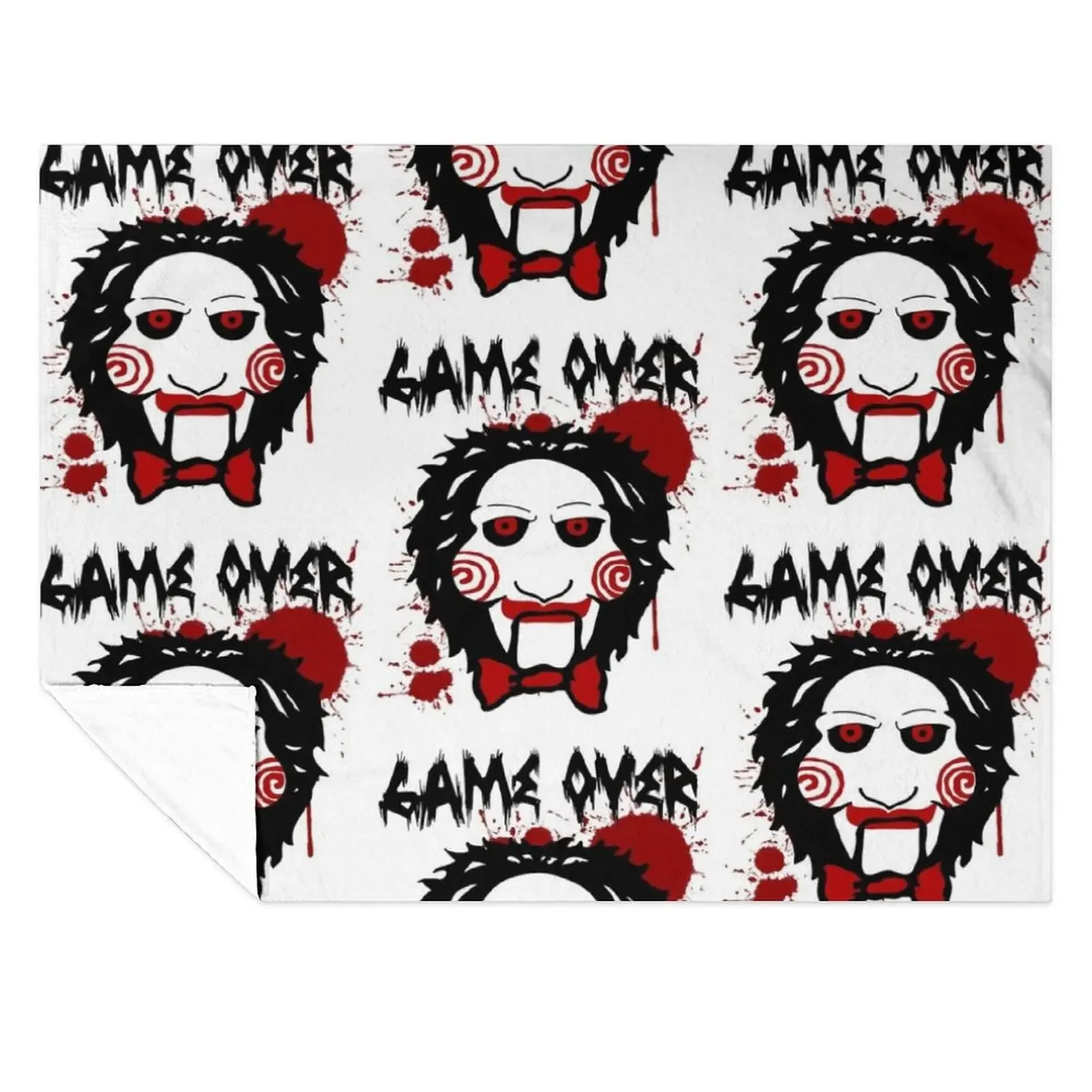

Billy Puppet Saw Jigsaw Inspired Throw Blanket Beach Summer Beddings Sofa for winter Blankets