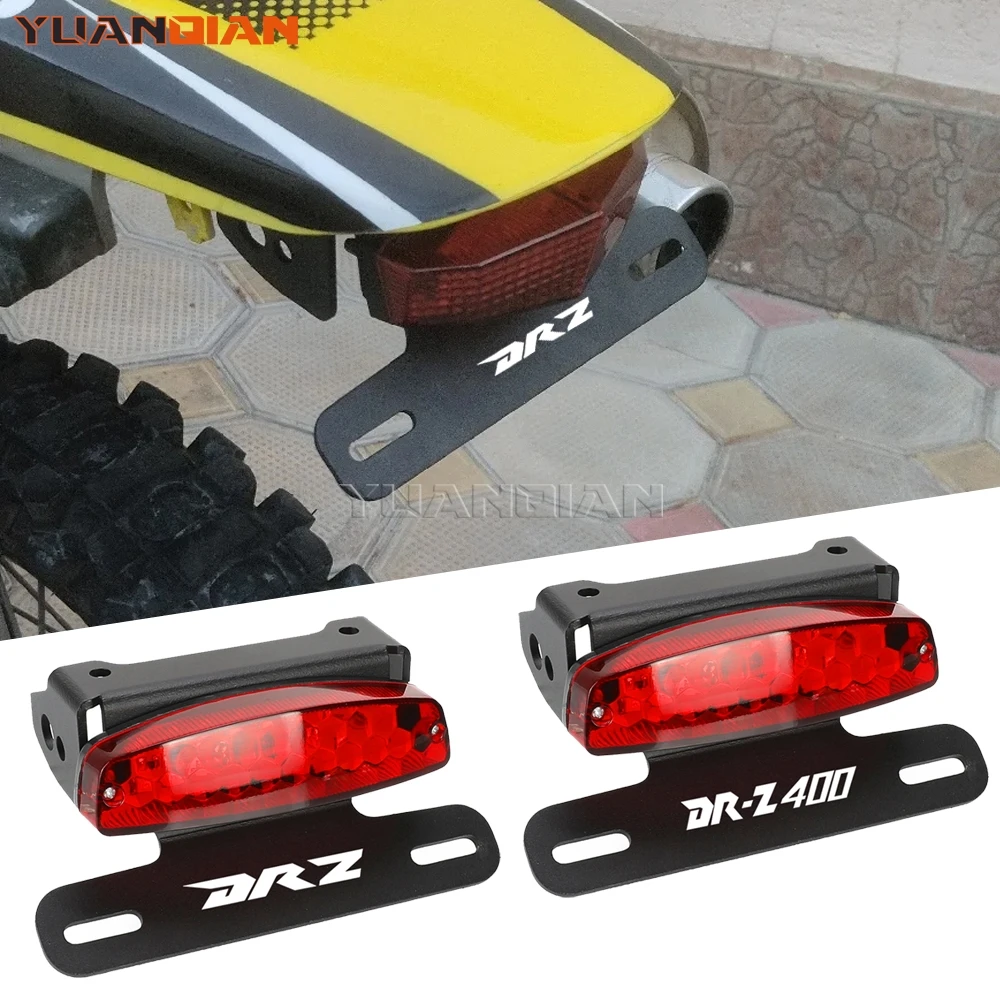 

DRZ400 License Plate Holder Brake Light Turn Signal For SUZUKI DRZ400SM DRZ 400 SM/S/E Motorcycle Tail Tidy Fender Eliminator