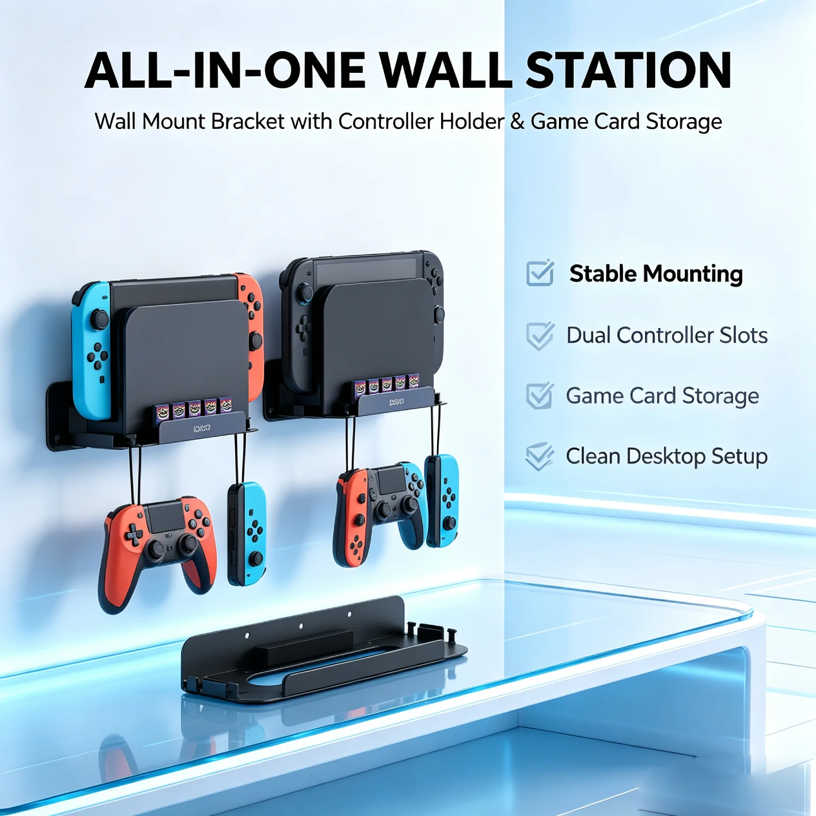 Wall Mount for Switch 2/Switch - đánh giá và giá Gaming Accessories Wall Mount