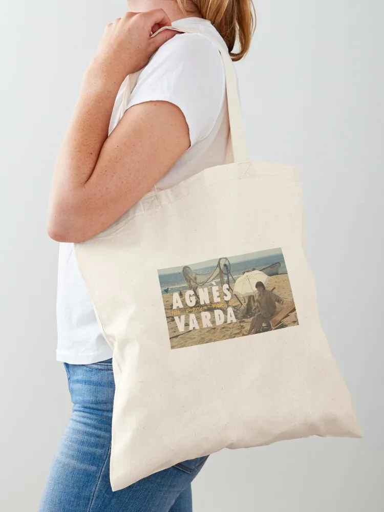 

Films by Agnes Varda Tote Bag female bag woman shopping bag tote bags cloth bags Big