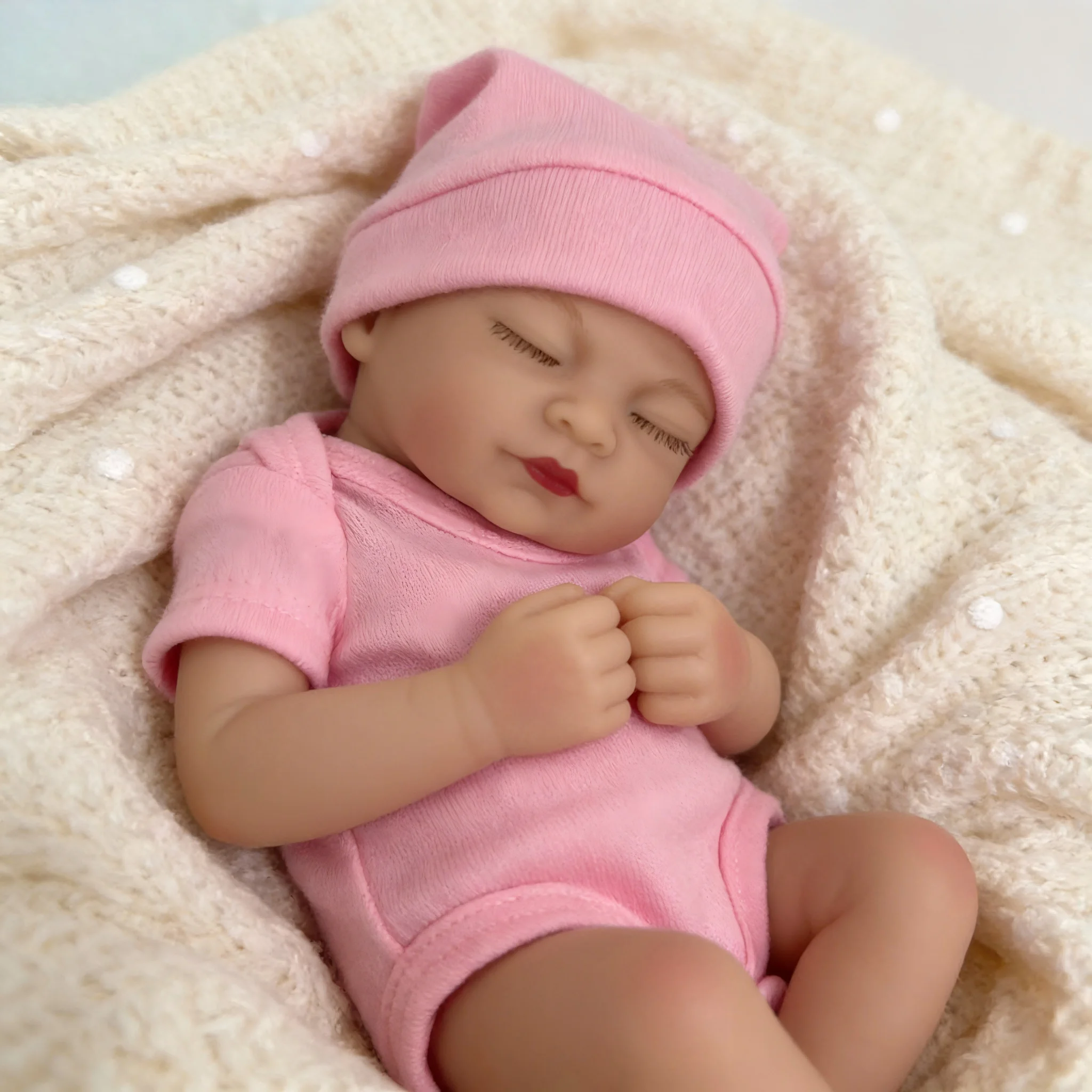 Poupées Reborn réalistes de 13 pouces, poupées Reborn à corps entier pour filles, cadeaux de Noël et d'anniversaire (13 pouces)