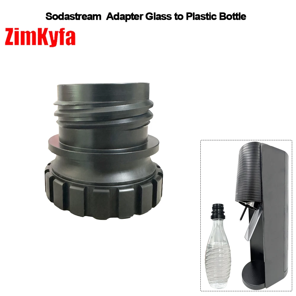 New Quick Connect Soda Bottle Adapter for Soda Crystal 0.7L Glass Bottle Compatible with Terra,Art,Aqua Fizz Soda Machine