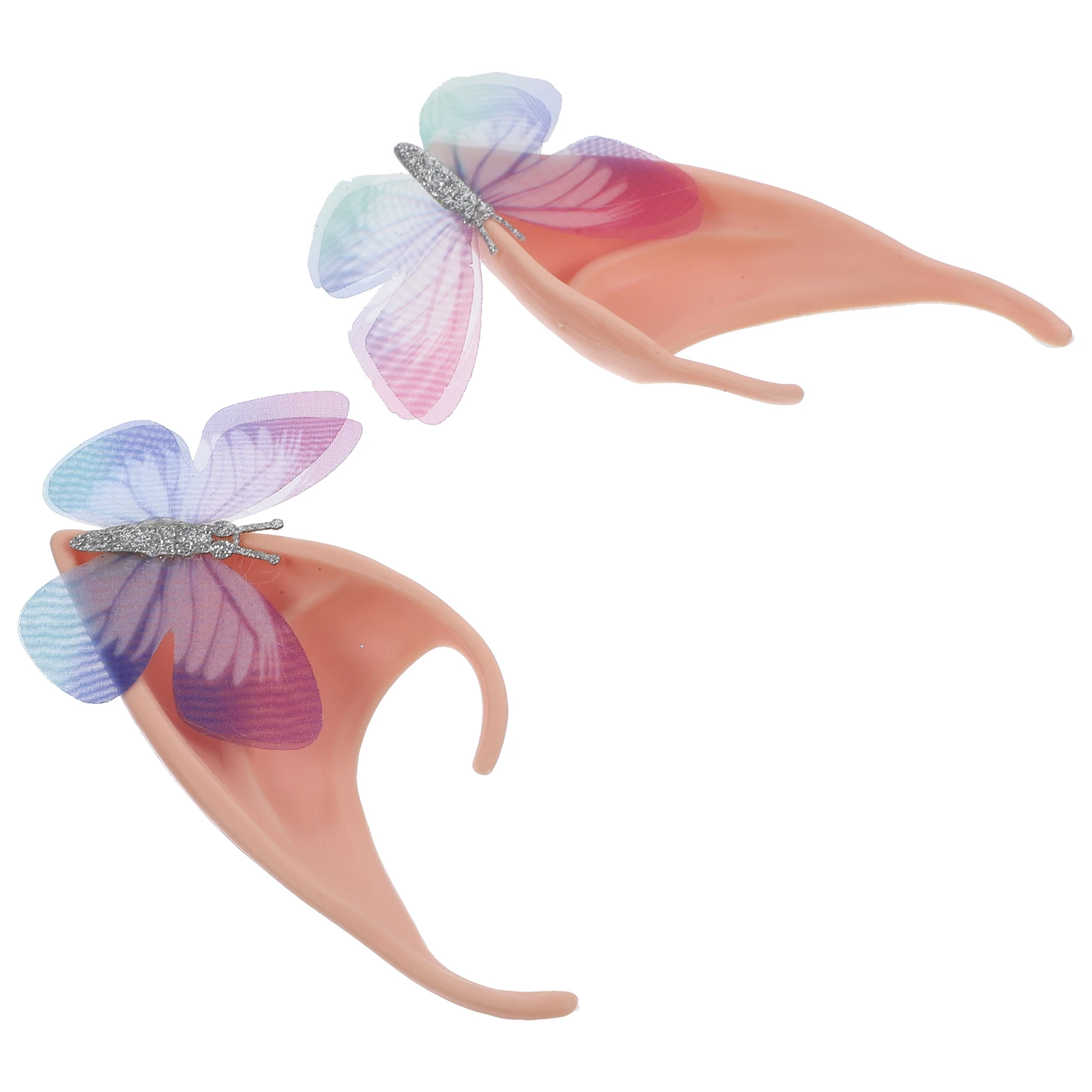 

12CM Butterfly Fairy Elf Ears Props for Cosplay Party Material Chic Design Women Accessories Halloween Prom