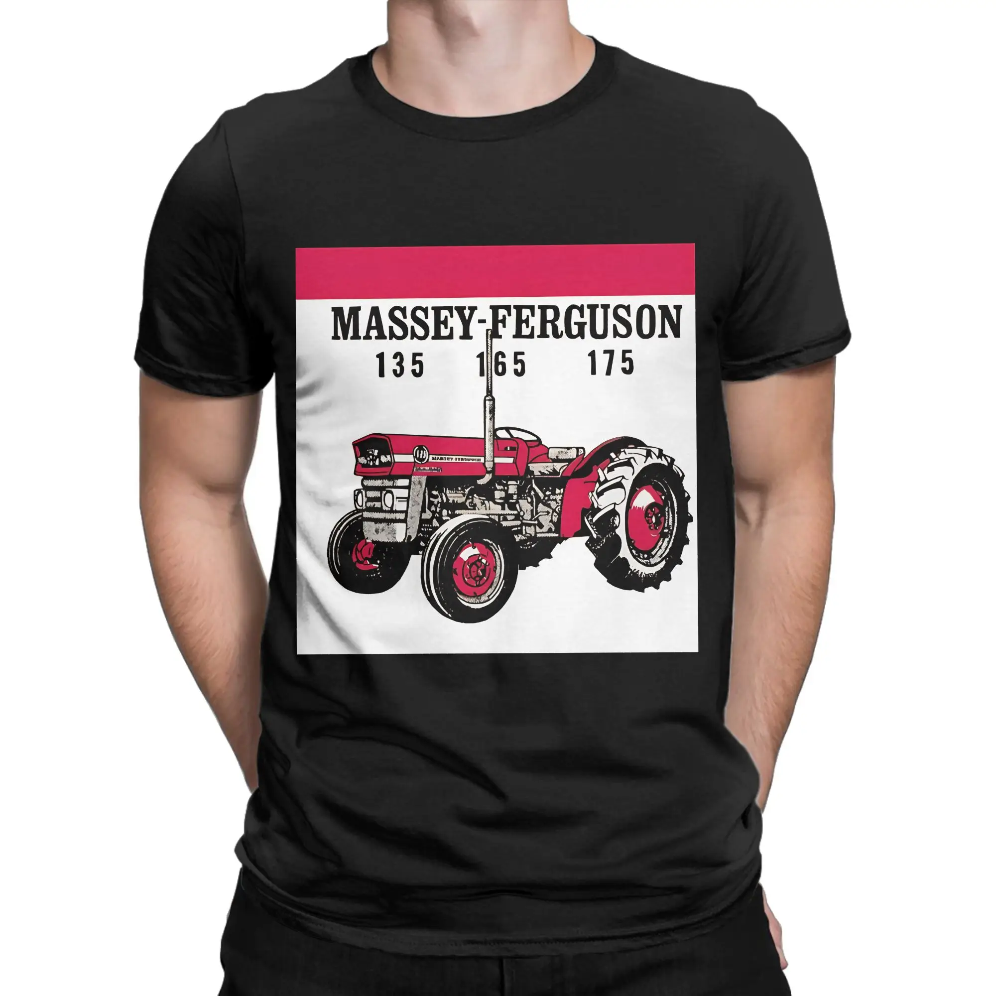 Massey Ferguson Tractor Classic Shirt Funny 100% Cotton T-Shirt Massey Ferguson Tees Tops For Men