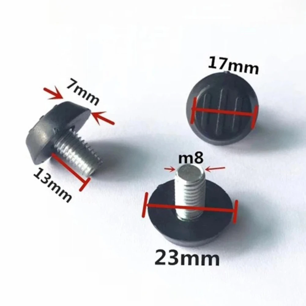 

10pcs M8 Furniture Adjustable Foot Rod Levelers Foot Nail Anti Slip Sofa Foot Support Leg Hardware Shock Absorption Protection