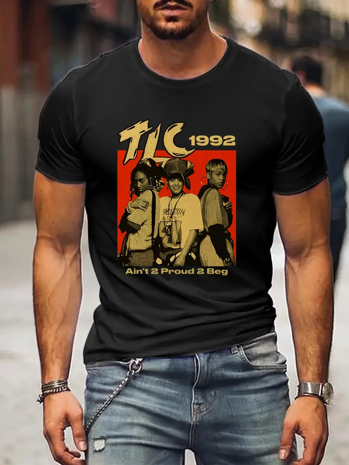 1992 Ain't 2 Proud 2 Beg Summer T-Shirts For Girls Man Anime Men T shirt Printed T-Shirt B5021507