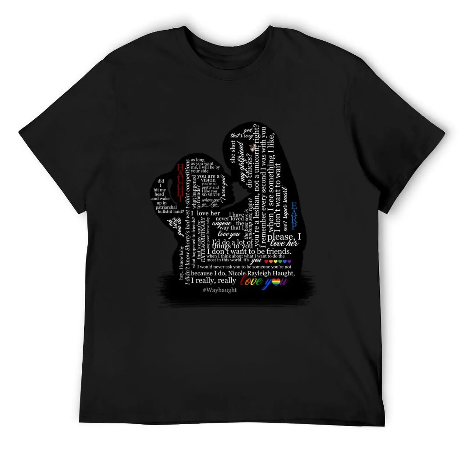 

Wayhaught quotes T-Shirt anime figures vintage clothes graphic tee shirt vintage t shirts for men graphic